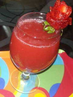 A picture of Strawberry Juice 🍓.