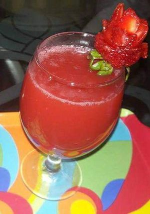 A picture of Strawberry Juice 🍓.