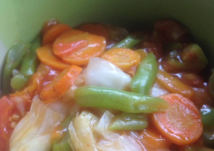 Tumis sayur campur (sop)