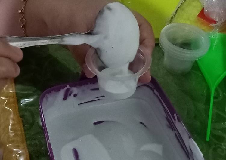 Ice cream pop ice lembut tanpa mixer