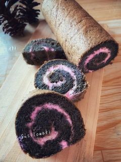 Foto resep Bolu Gulung Ketan Hitam