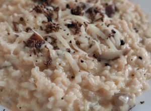 Foto principal de Risotto de setas shiitake y parmesano