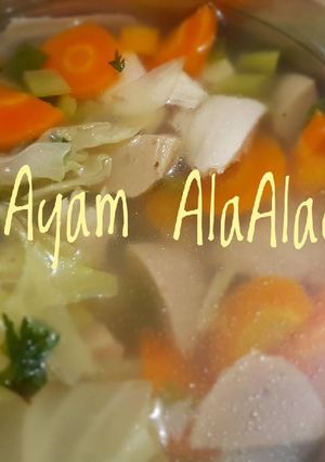 Foto resep Sop Ayam AlaAlaqu