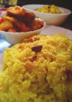 বাসন্তী পোলাও(basanti polao recipe in Bengali) রেসিপির প্রধান ছবি