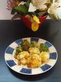 Brócoli y coliflor al curry