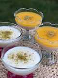 رز بحليب و(مبطن بالبرتقال)