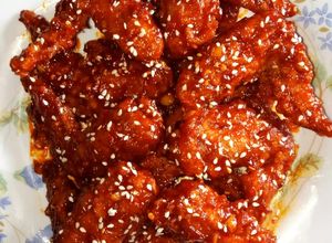 Foto resep Ayam saus gochujang ala korea
