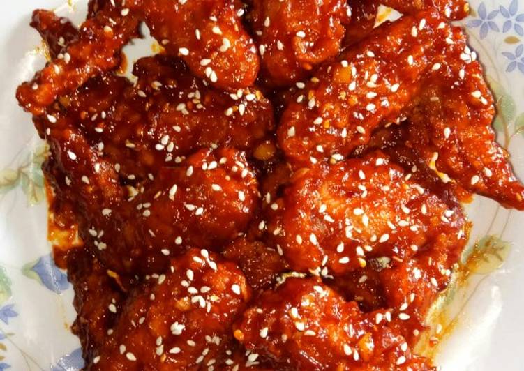 Resep Ayam saus gochujang ala korea oleh Chita Askarya - Cookpad