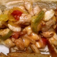 A picture of Chicken Philly.