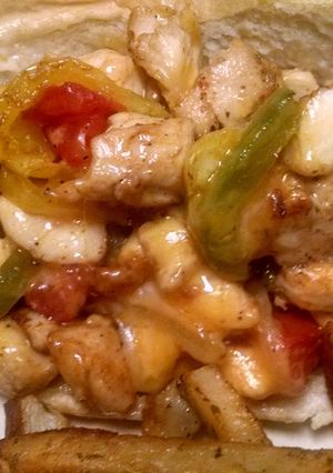 A picture of Chicken Philly.