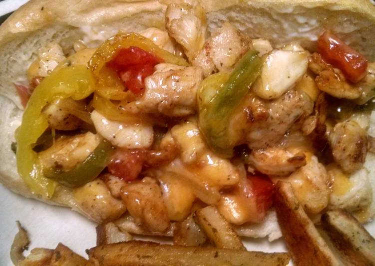 Steps to Prepare Favorite Chicken Philly