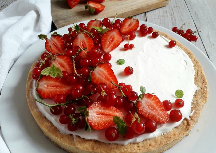 Crostata fior di fragola