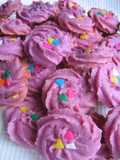 Purple Sweet Potato Spritz Cookies