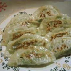 A picture of Meat-free Chickpea Gyoza.