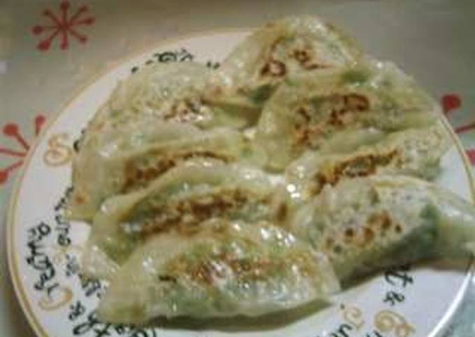 Meat-free Chickpea Gyoza