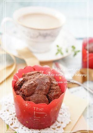 A picture of Basic Cocoa Muffins.