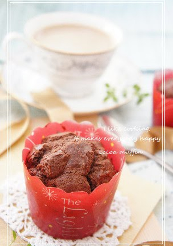A picture of Basic Cocoa Muffins.