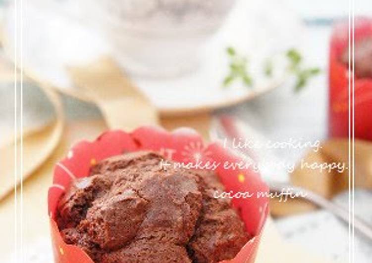 Easiest Way to Prepare Quick Basic Cocoa Muffins