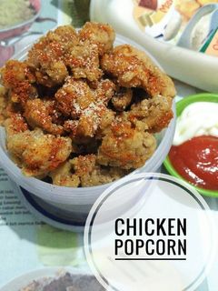 Foto resep Chicken Popcorn (Ayam Popcorn)