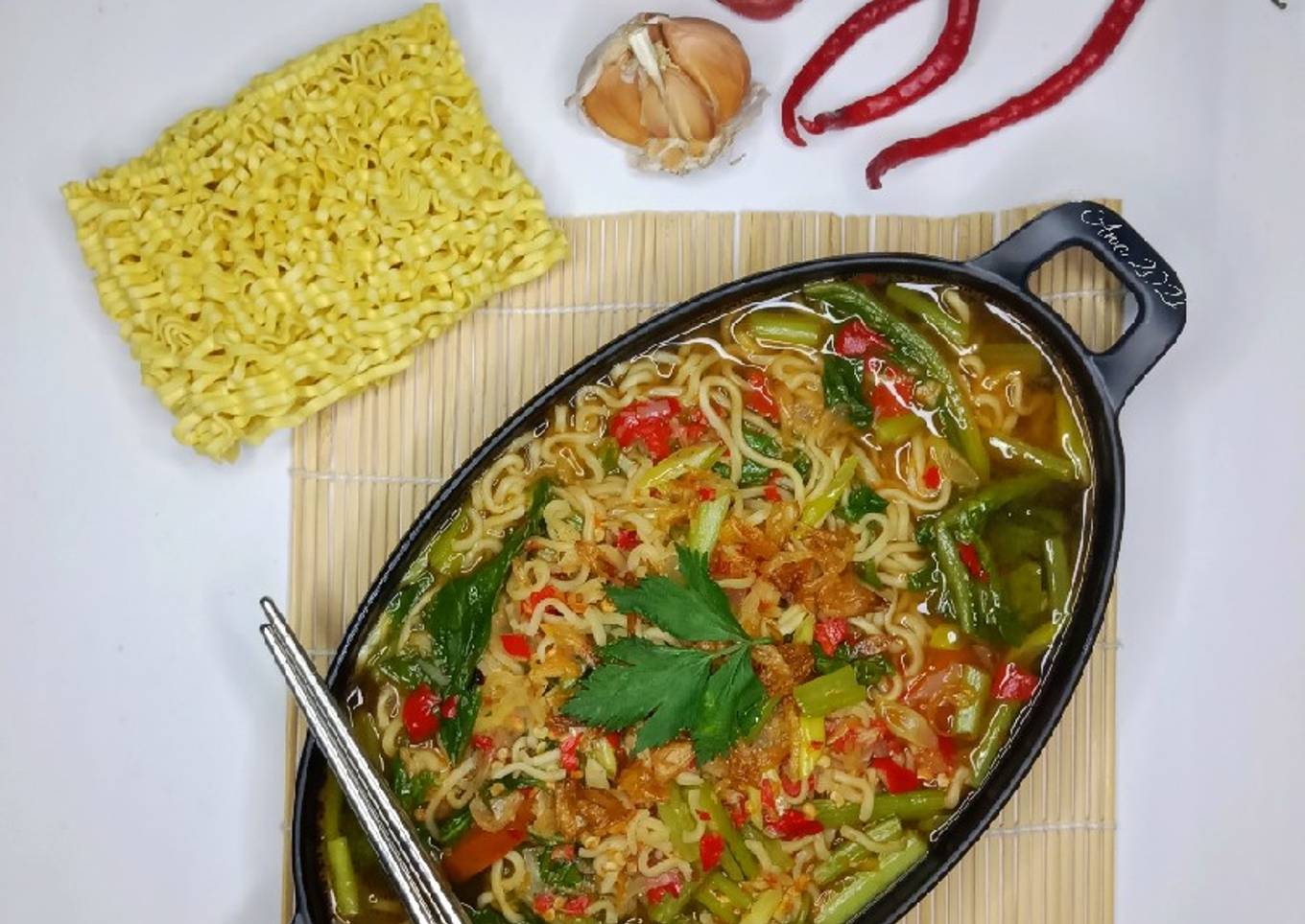 Mie Abuih Khas Minang