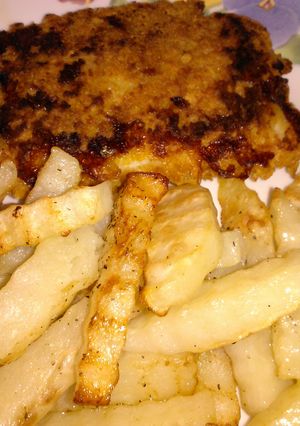 A picture of Oven Fish ' n ' Chips.