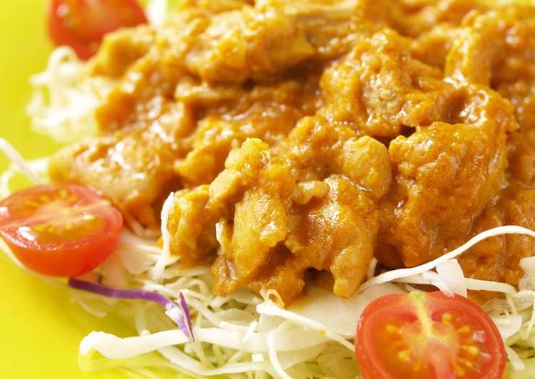 Recipe of Perfect Tender Tandoori-Flavored Chicken Stir Fry