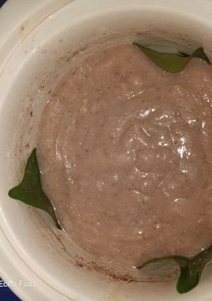 Foto resep Mpasi beras merah buncis salmon