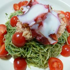 A picture of My Favourite Chilled Genovese Pasta.