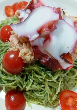 A picture of My Favourite Chilled Genovese Pasta.