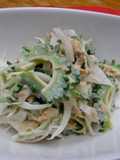 A Salad with Tuna and Bitter Melon