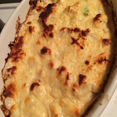 A picture of Loaded Chicken Alfredo Gnocchi Bake.