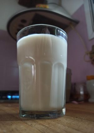 Una foto de Leche de soja