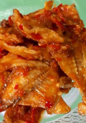 Foto resep Ikan asin bumbu merah