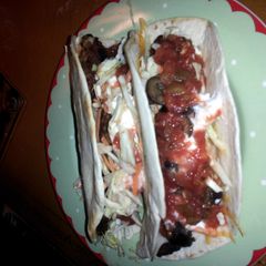 Easy Vegetarian Tacos A picture of Easy Vegetarian Tacos.