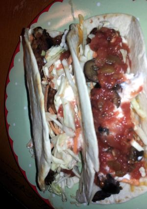 A picture of Easy Vegetarian Tacos.
