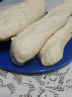 Una foto de Pan francés
