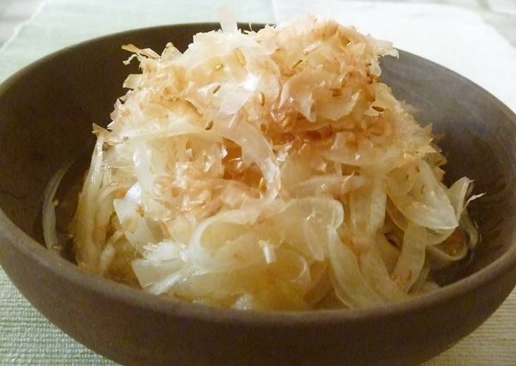 Recipe: Delicious In Season Sweet Onion and Shio-koji Ohitashi
