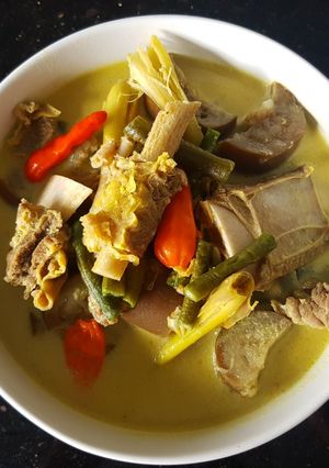 Foto resep Lodeh Kacang Panjang,Terong & Iga Sapi
