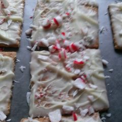 A picture of Traditional white chocolate bark.