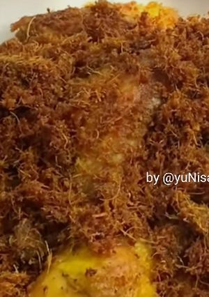 Foto resep Ayam goreng saur/serundeng