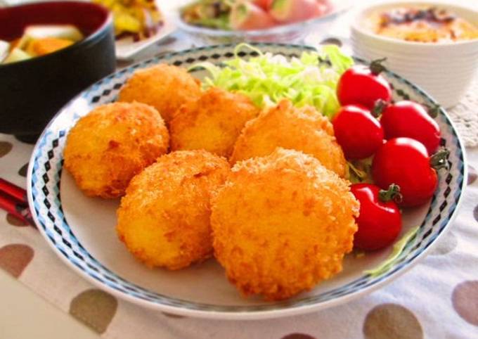 Easiest Way to Make Perfect Healthier Fish Croquettes with Hanpen Fish Cakes