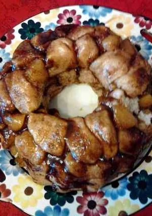 A picture of Pull Apart Peach Cobbler.