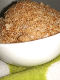 A picture of Bread crumbs.