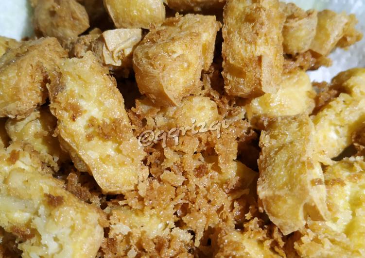 Bagaimana Menyiapkan Tahu goreng crispy, Enak