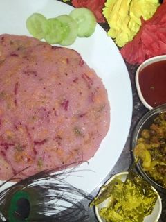 बीटरूट चीला (beetroot chila recipe in hindi) रेसिपी मुख्य फोटो