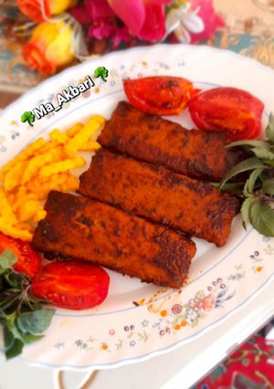 عکسی از دستور 🌺کباب مرغ ترش