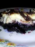 Blueberry oreo cheesecake bars