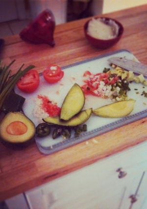 A picture of Pico de Gallo.