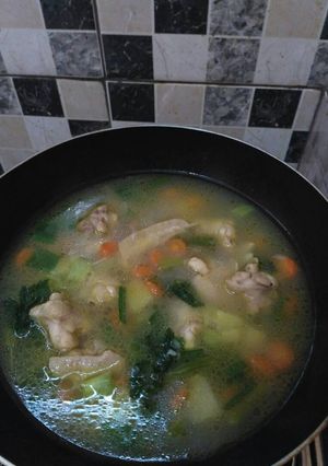 Foto resep Sop ayam praktis