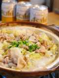Salty Garlic Butter Hot Pot with Pork and Cabbage